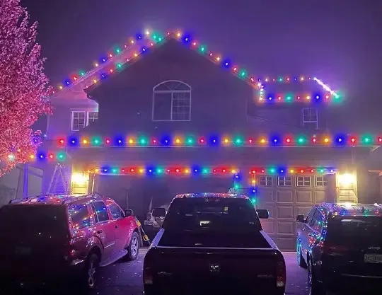 Christmas Lights Installation in Beaverton, Oregon