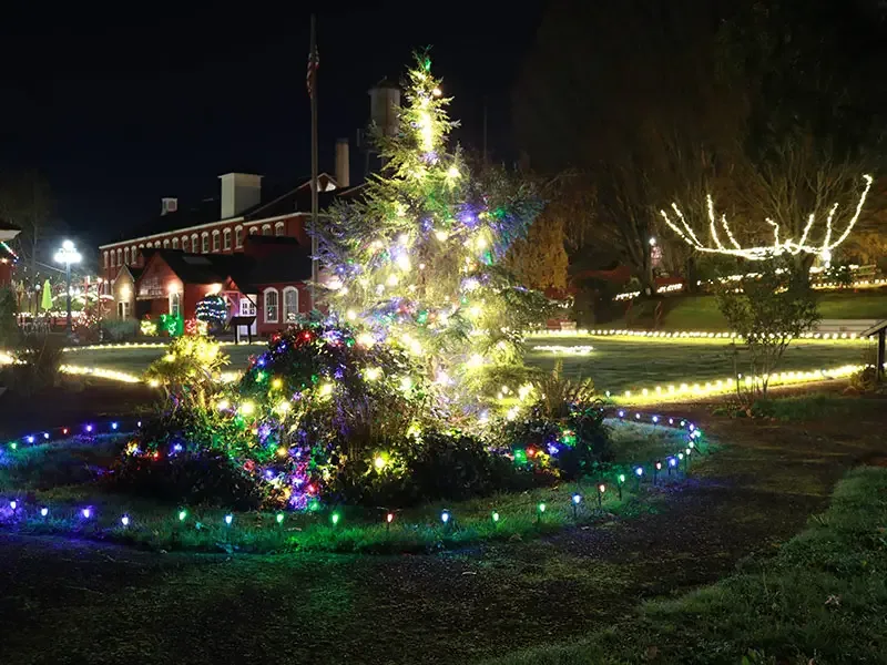 Christmas Lights Installation in Oregon City, Oregon