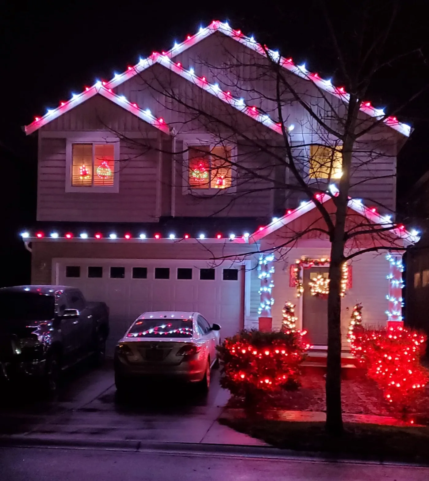 Christmas Lights Installation in Tigard, Oregon