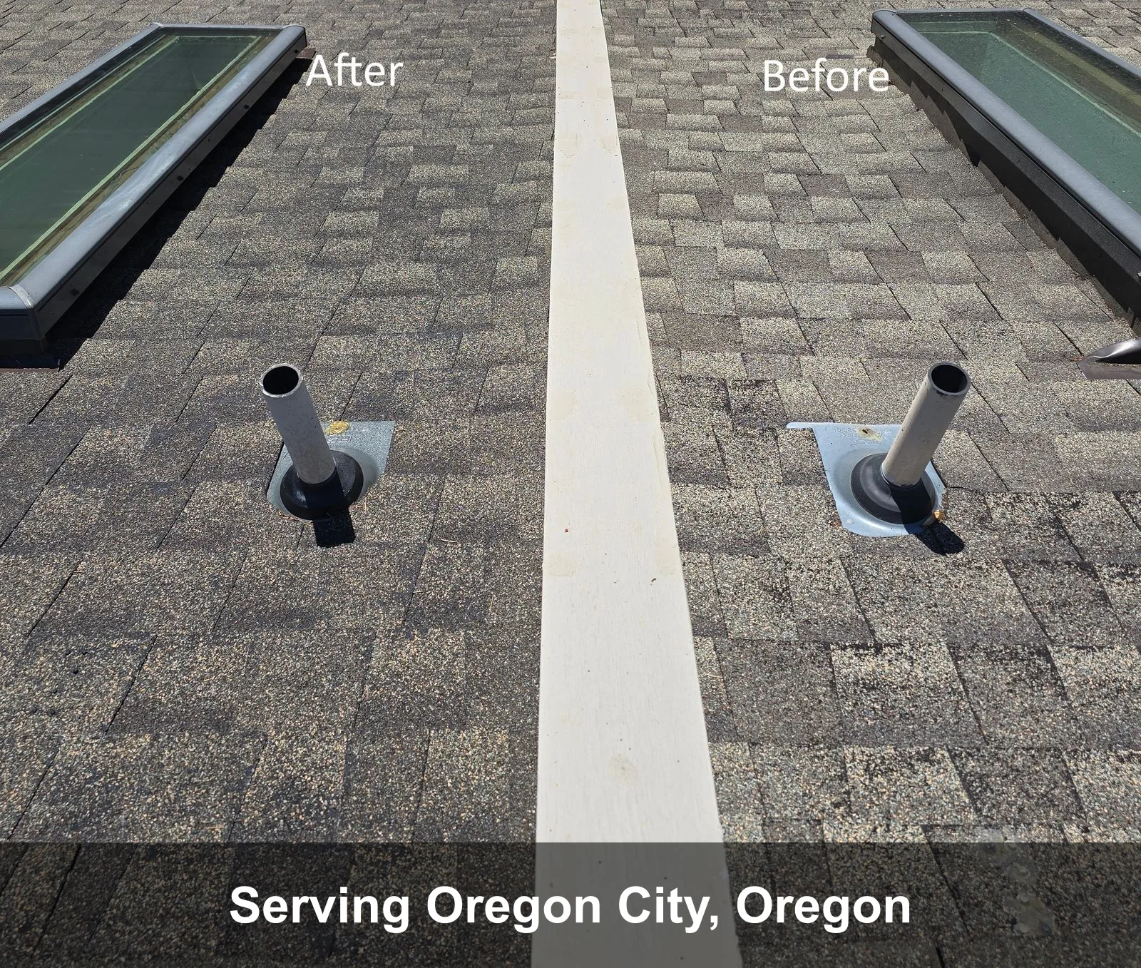 Roof Rejuvenation in Oregon City, Oregon